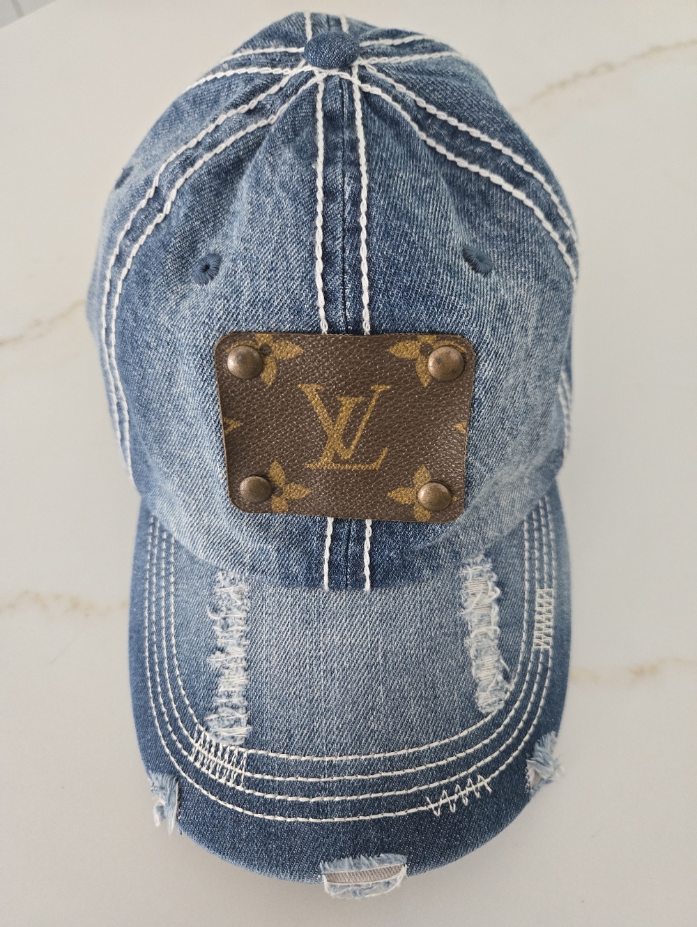 Lux Denim Baseball Cap